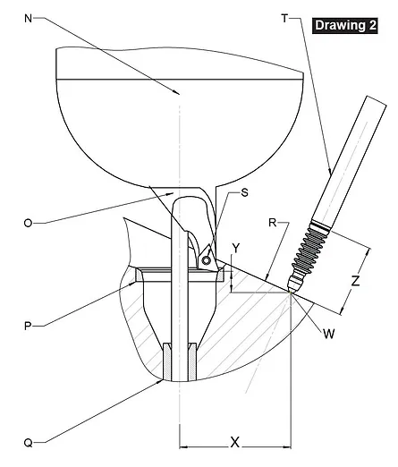 An electronic linear gauge